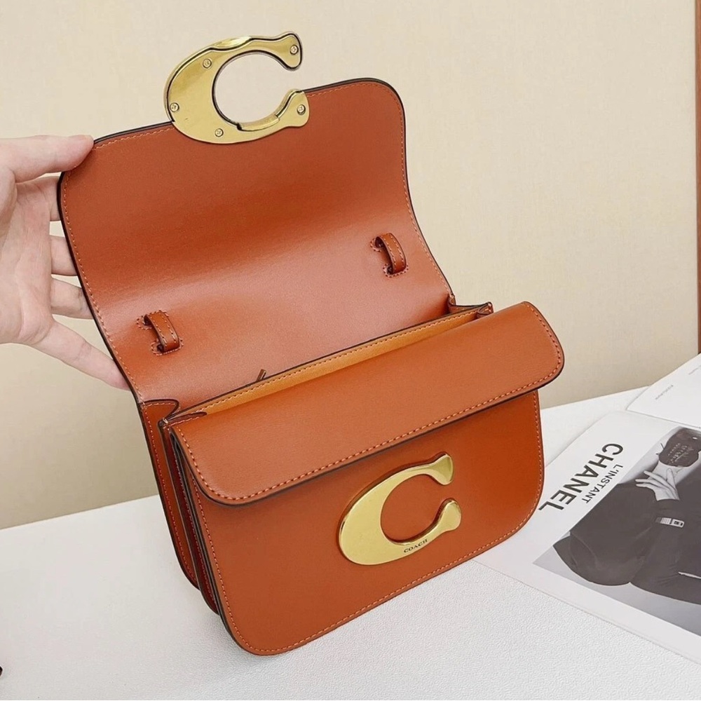 The COACH Crossbody Bag in Burnished Amber - Picture 10 of 11